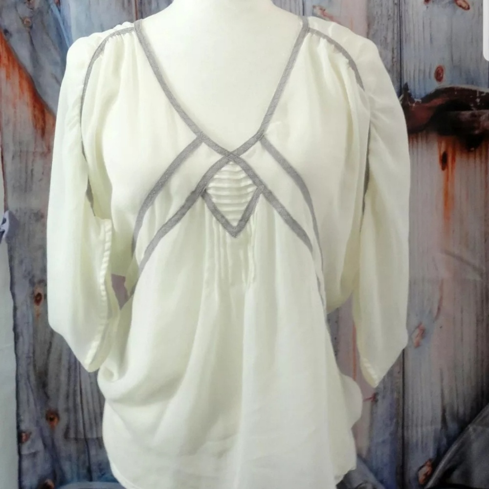 Black Rainn stitch fix hippie blouse size small